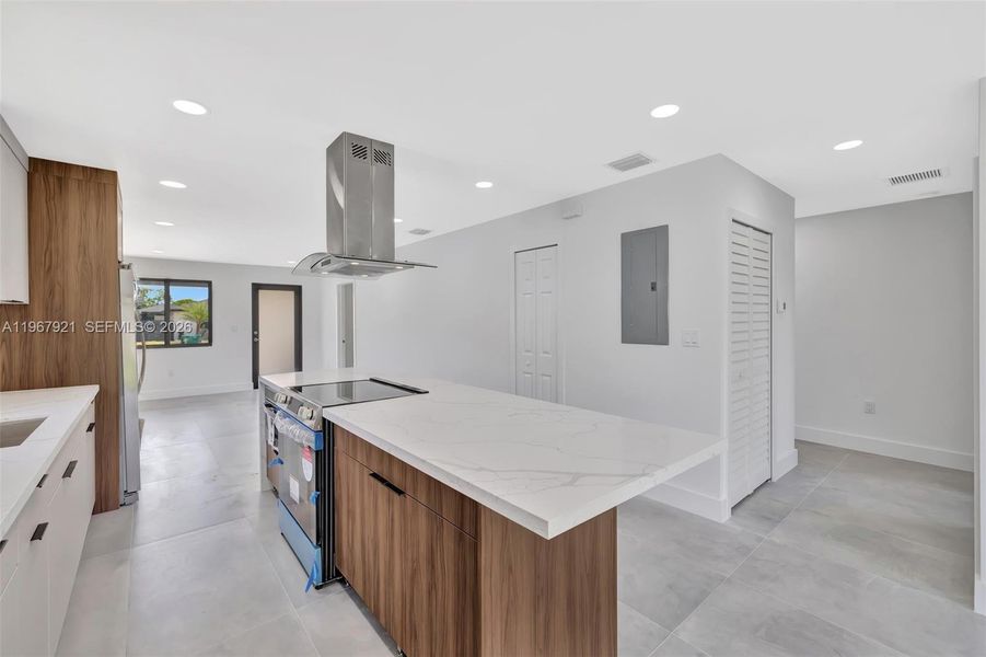 Furnished interior view inside a new home in , Miami Gardens (Image 18).