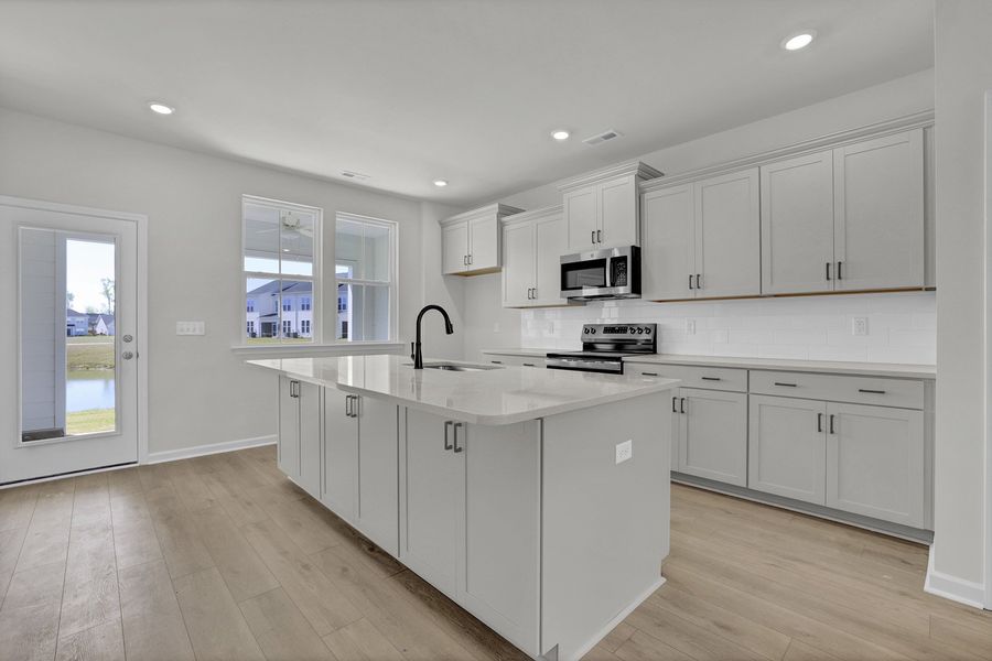 Furnished interior view inside a new home in Grand Park, Leland (Image 6).