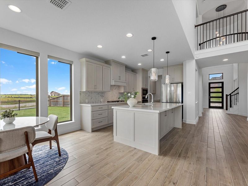 Furnished interior view inside a new home in Valencia, Manvel (Image 33).