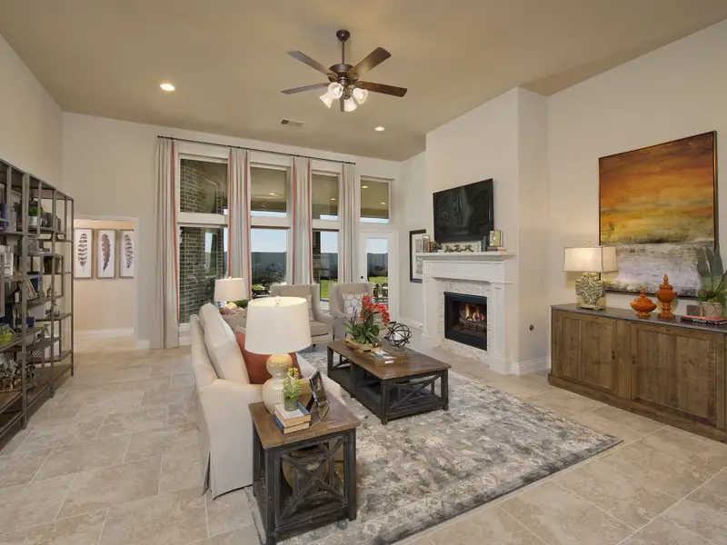 Furnished interior view inside a new home in Jordan Ranch, Fulshear (Image 8).
