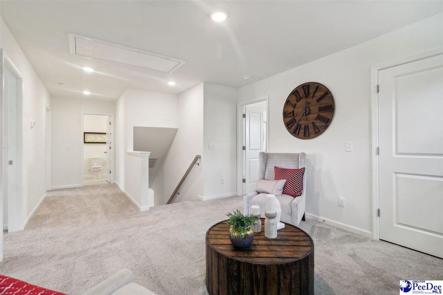 Furnished interior view inside a new home in Southern Columns, Florence (Image 17).