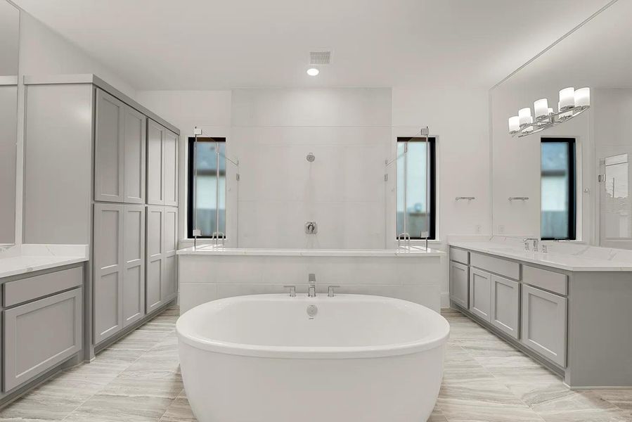 Vista A Primary bath