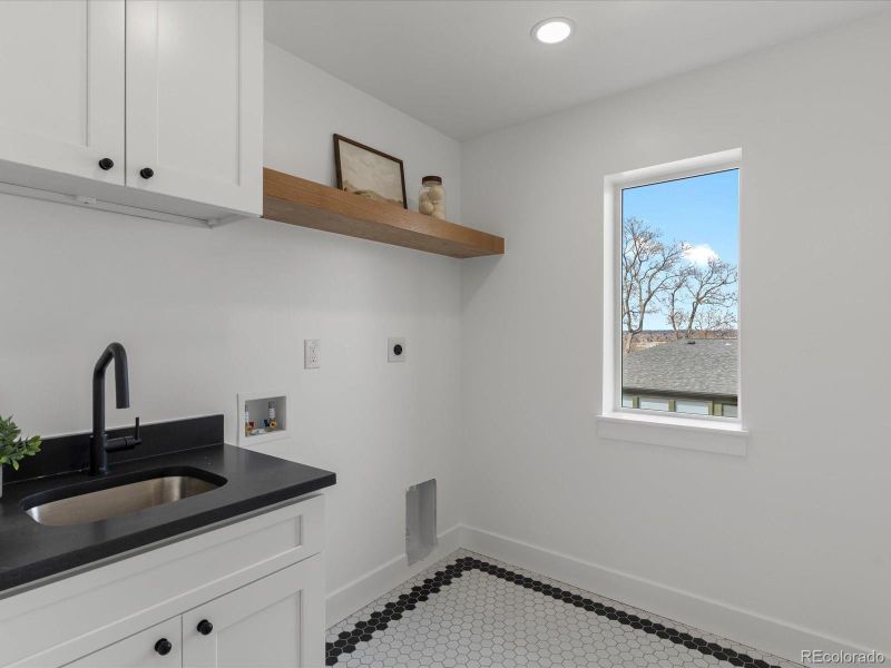 Furnished interior view inside a new home in , Denver (Image 29).