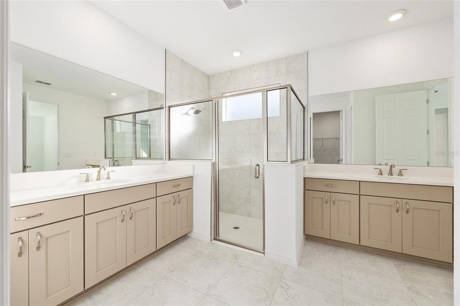 Furnished interior view inside a new home in Calesa Township, Ocala (Image 10).