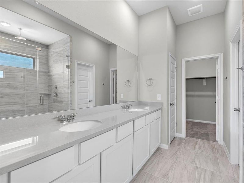 Furnished interior view inside a new home in Barton Place, Cleveland (Image 4).