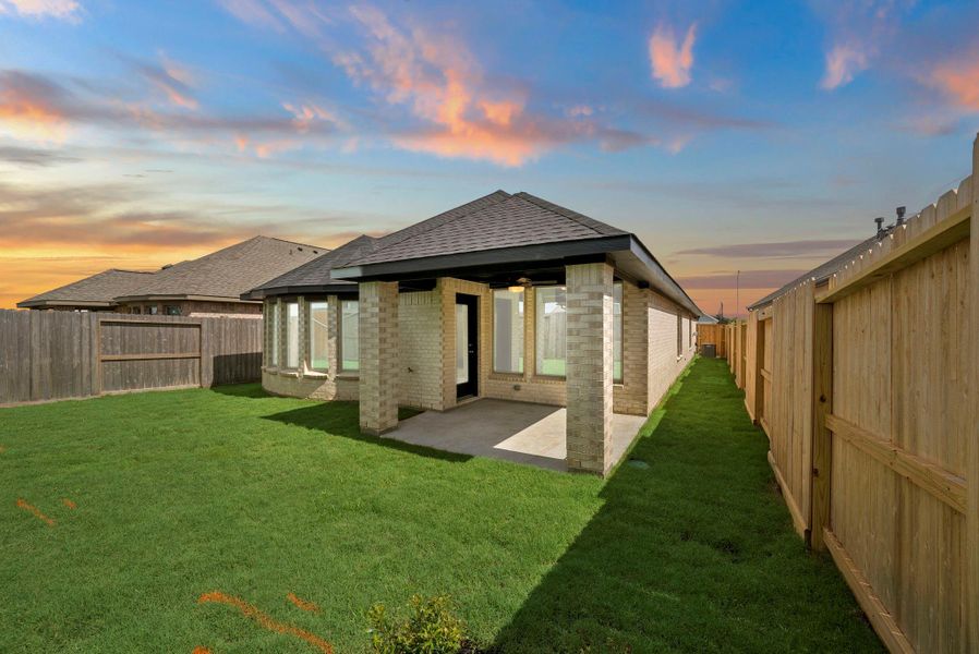 Exterior details and patio area of a home in Jubilee, Hockley (Image 4). Exterior details and patio area of a home in Jubilee, Hockley (Image 4).