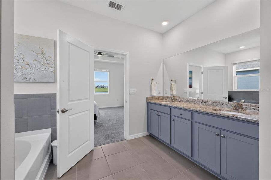 Furnished interior view inside a new home in JB Ranch, Ocala (Image 17).