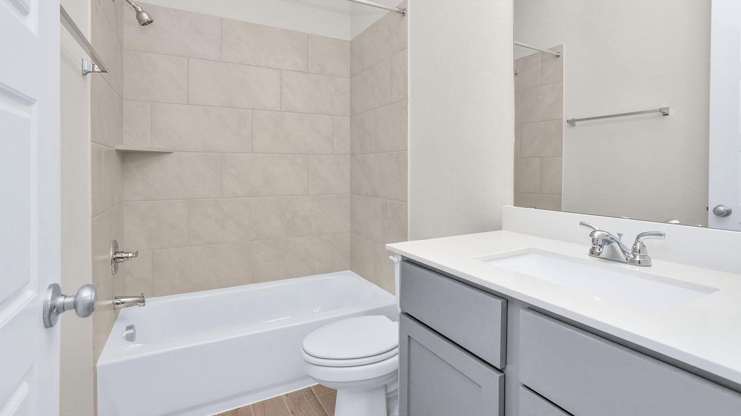 Furnished interior view inside a new home in Everly, Hockley (Image 6).