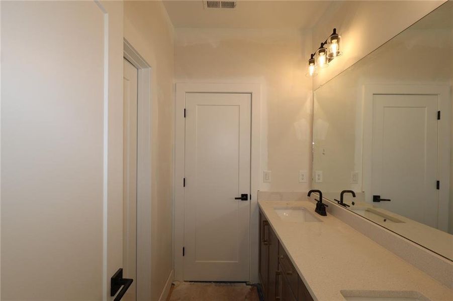 Furnished interior view inside a new home in Settingdown Farms, Cumming (Image 5).