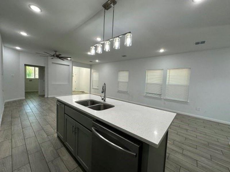 Furnished interior view inside a new home in , Fort Worth (Image 5).