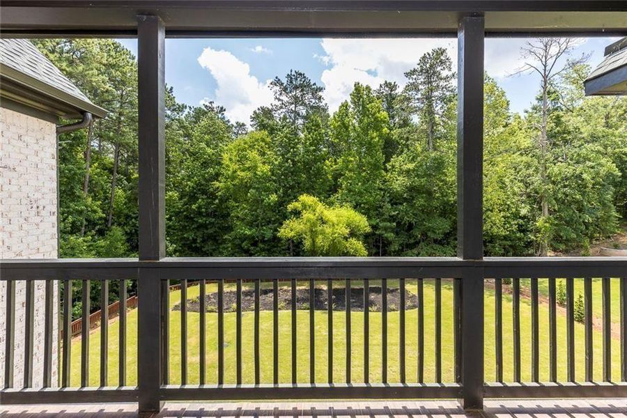 Exterior details and patio area of a home in , Roswell (Image 34).