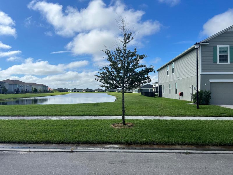Front exterior of a new home in , Port St. Lucie, FL, highlighting curb appeal (Image 28).