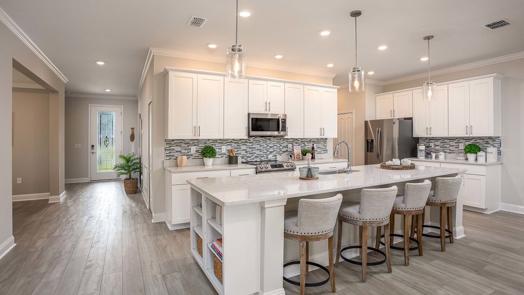 Furnished interior view inside a new home in Palm Bay, Palm Bay (Image 28).