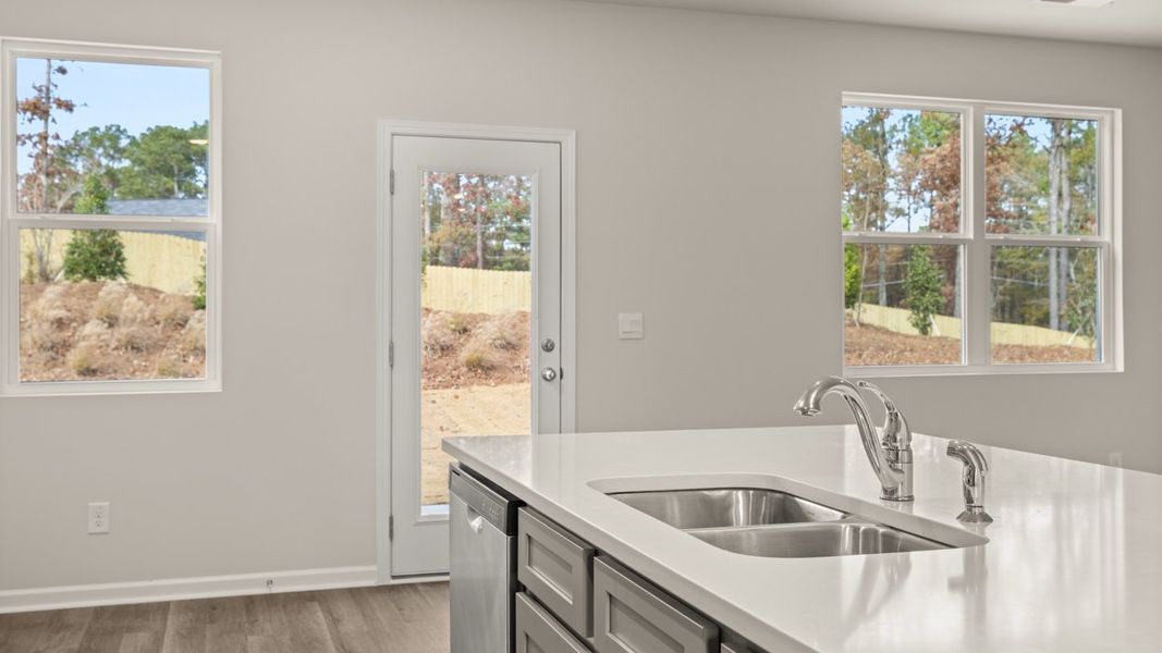 Representative interior finishes for a home built from the ANSLEY Express by D.R. Horton in WillowBrook, Winder (Image 14).