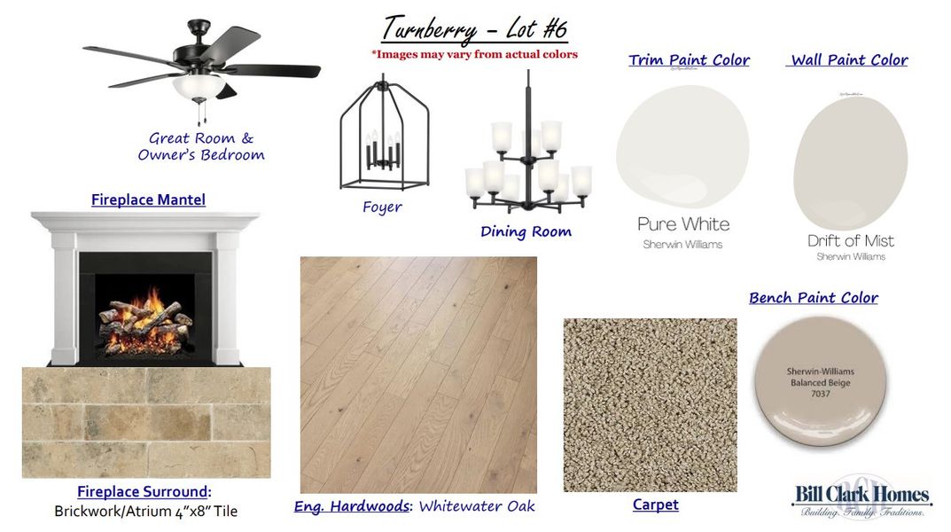 Sample of building materials used in homes in Turnberry, Grimesland (Image 6).