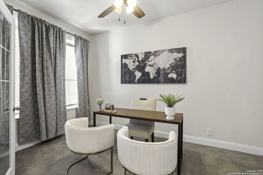 Furnished interior view inside a new home in Canyon View, San Antonio (Image 15). Furnished interior view inside a new home in Canyon View, San Antonio (Image 15).