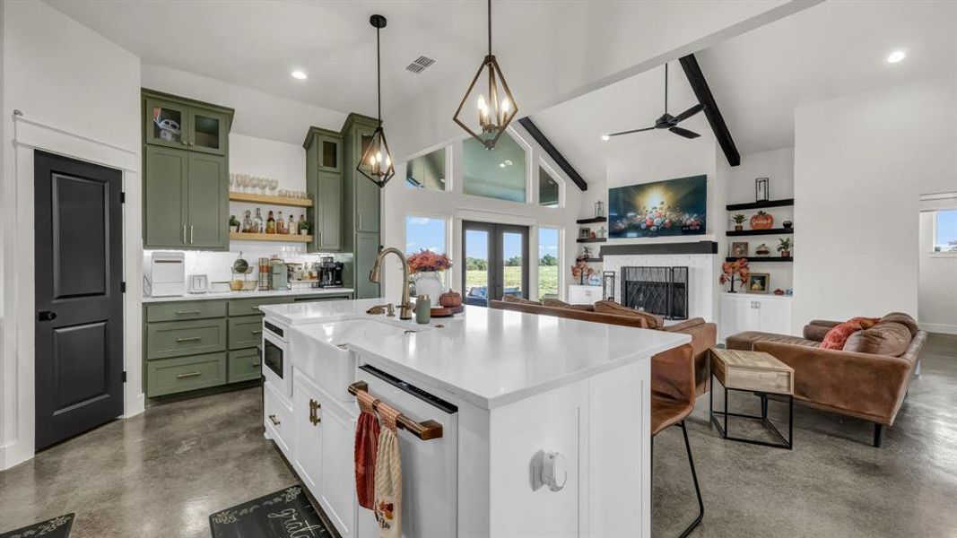 Furnished interior view inside a new home in , Mineral Wells (Image 17).