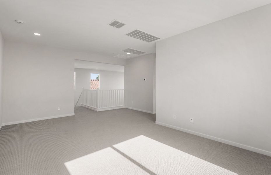 Spacious, unfurnished interior of a new home in Legado West, Queen Creek (Image 18).