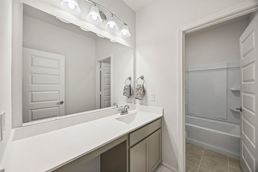 Furnished interior view inside a new home in Audubon, Magnolia (Image 26).