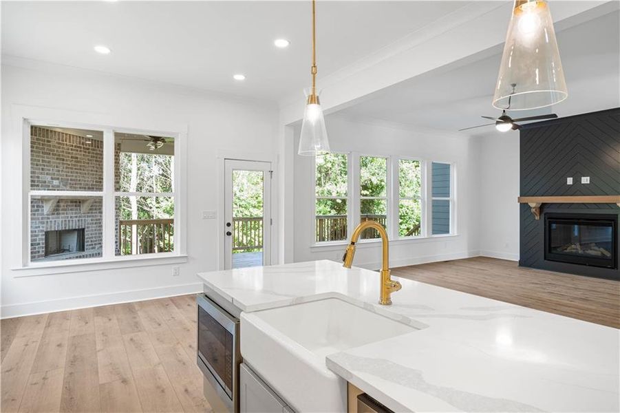 Furnished interior view inside a new home in , Jefferson (Image 4).
