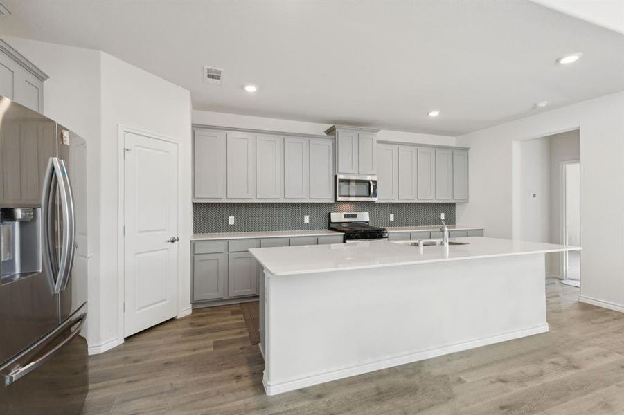 Furnished interior view inside a new home in , Anna (Image 12).