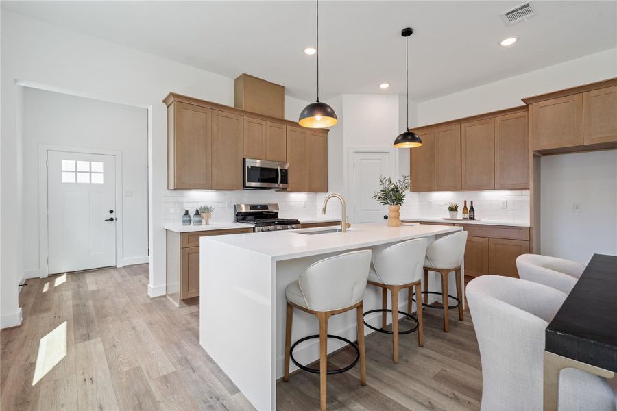 Furnished interior view inside a new home in , Houston (Image 7). Furnished interior view inside a new home in , Houston (Image 7).