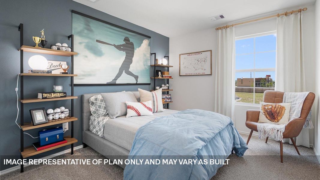 Furnished interior view inside a new home in Talavera, Kyle (Image 39).