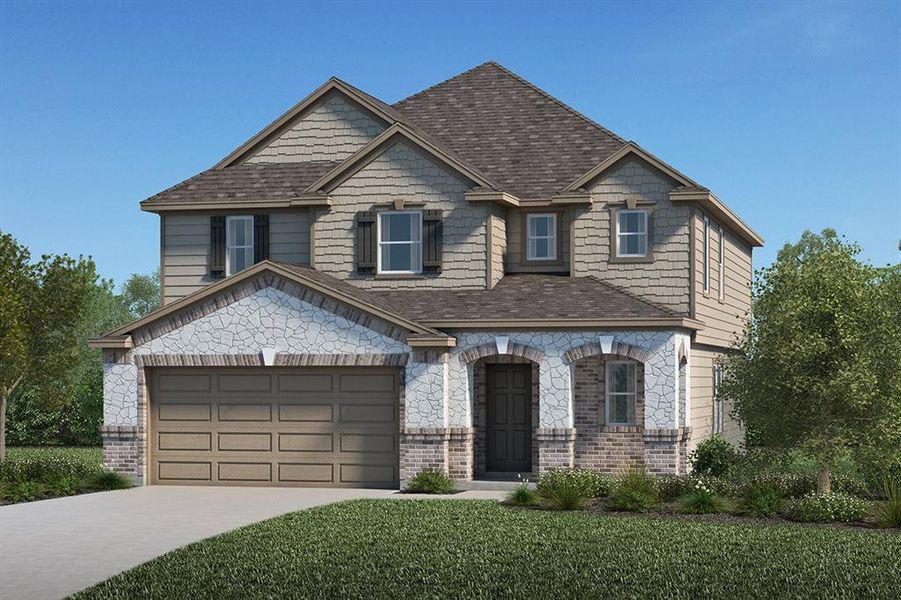 Welcome home to 2903 Lazarina Lane located in Olympia Falls and zoned to Fort Bend ISD.