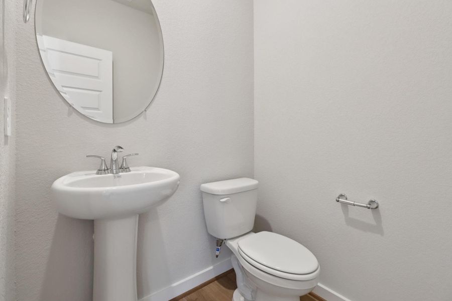 Photo is not of the actual home, but is an inspirational photo of builder’s model home and may depict options, furnishings, and/or decorator features that are not included