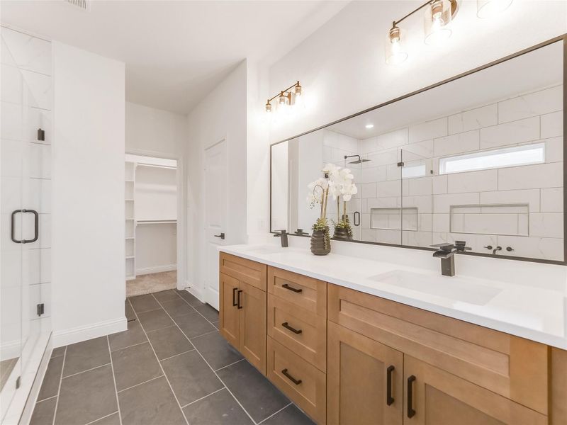 Furnished interior view inside a new home in , Splendora (Image 14).