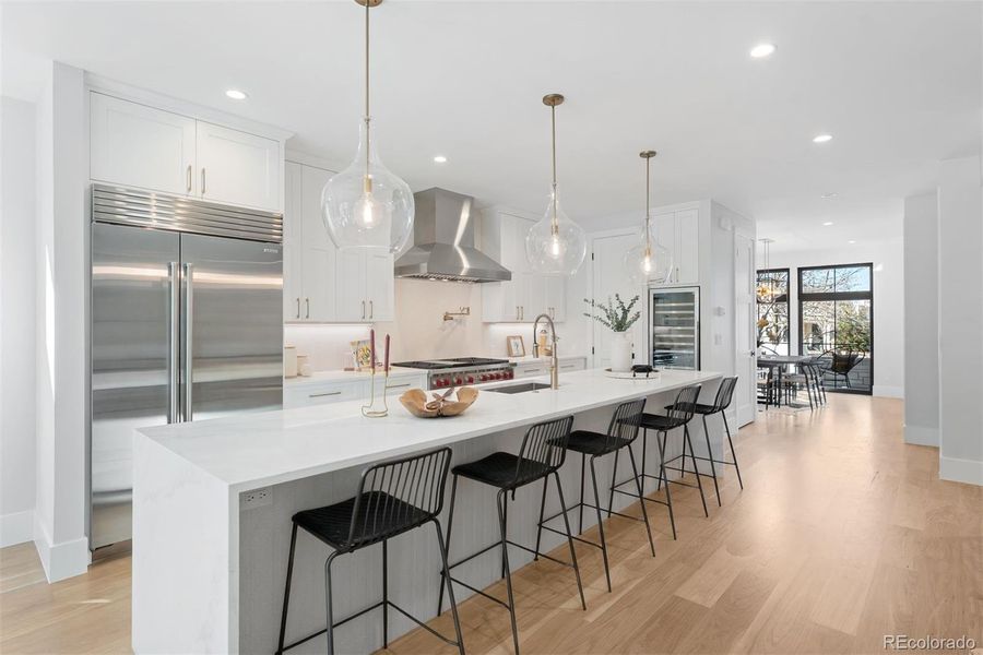 Furnished interior view inside a new home in , Denver (Image 4).