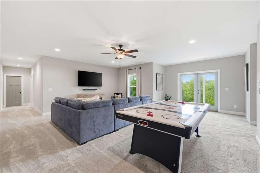 Furnished interior view inside a new home in , Blue Ridge (Image 35). Furnished interior view inside a new home in , Blue Ridge (Image 35).
