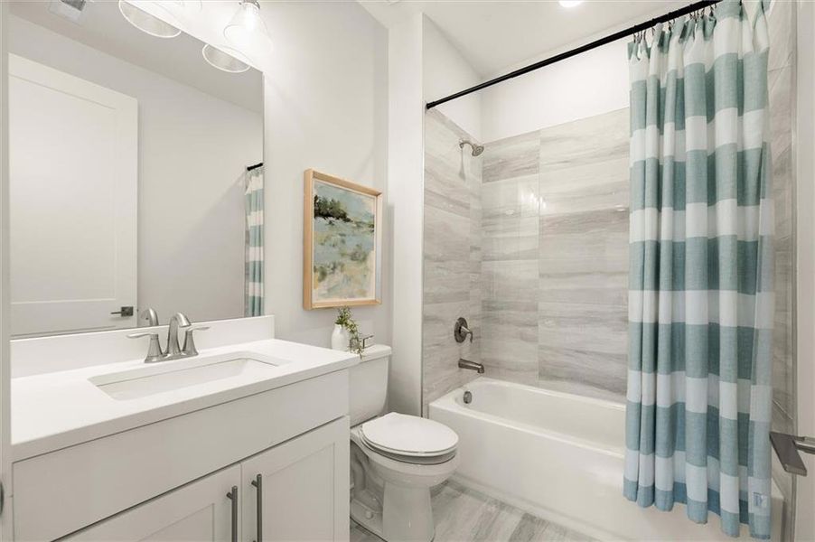 Furnished interior view inside a new home in The Gathering – Alpharetta, Alpharetta (Image 8).