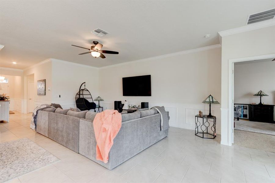 Furnished interior view inside a new home in , New Smyrna Beach (Image 3).