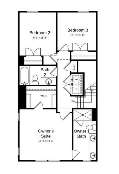 Structural options added include: first-floor guest suite