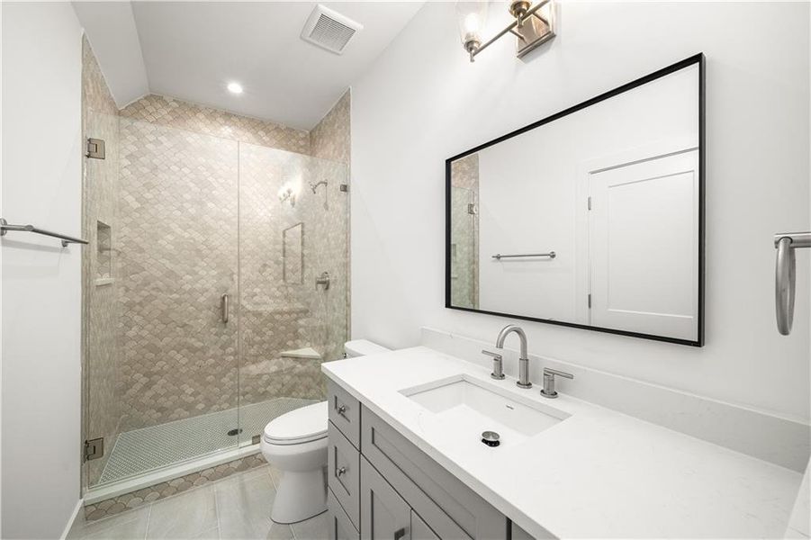 Furnished interior view inside a new home in , Powder Springs (Image 34).