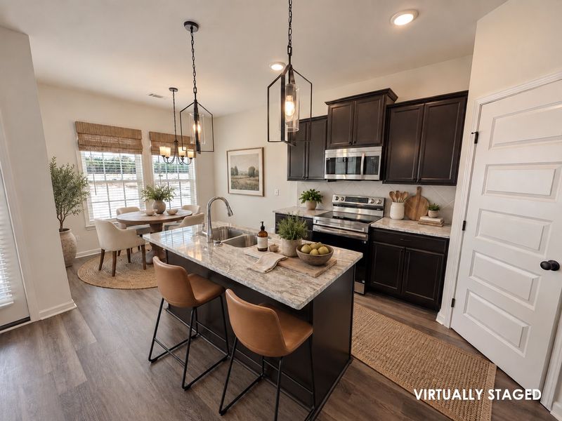 Furnished interior view inside a new home in Doctor's Creek, Ludowici (Image 7).