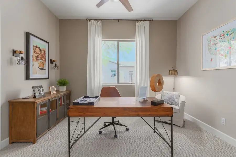 Furnished interior view inside a new home in Bellero Estates, Queen Creek (Image 6).