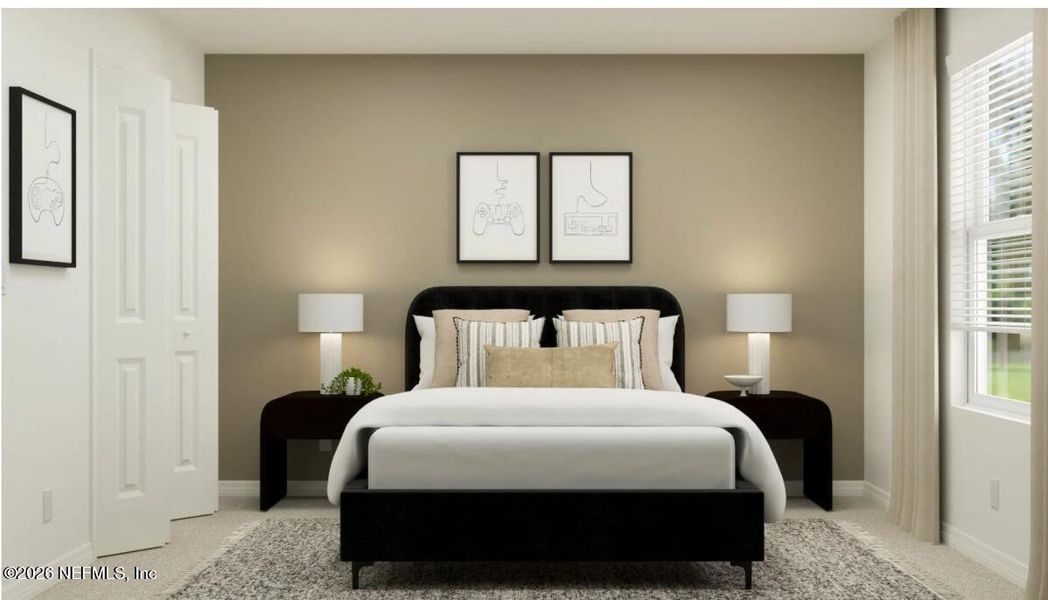 Furnished interior view inside a new home in Saddle Oaks, Jacksonville (Image 5).