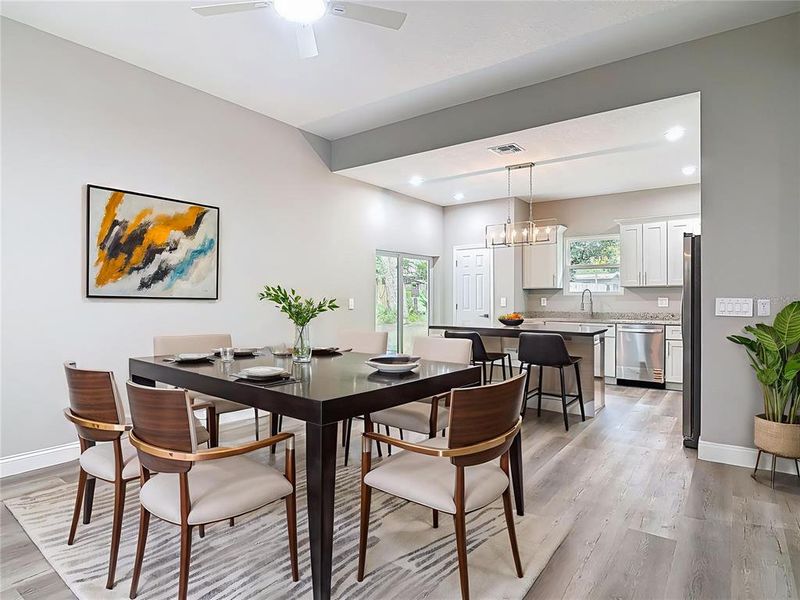 Furnished interior view inside a new home in , Deland (Image 6).