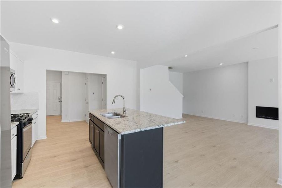 Furnished interior view inside a new home in Park Center Pointe, Austell (Image 12).