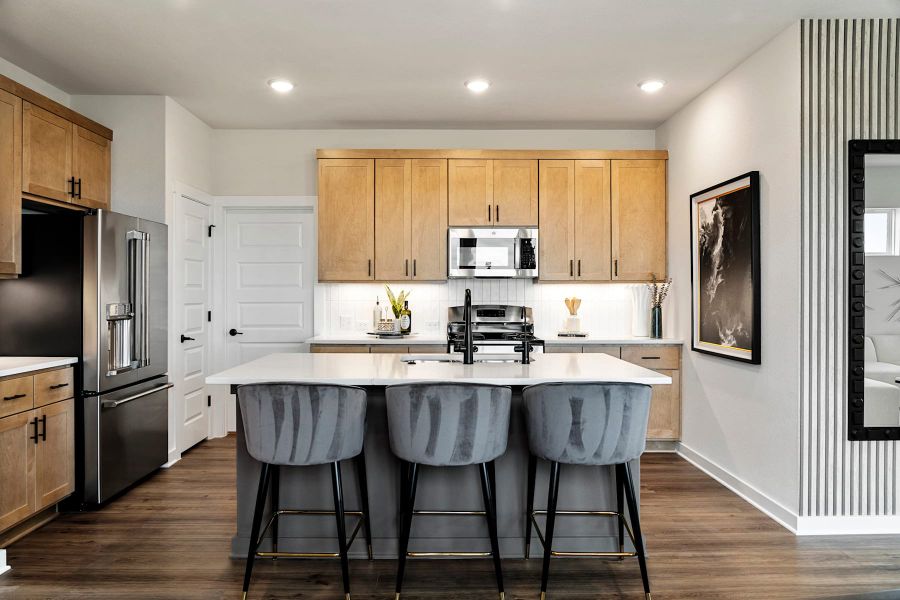 Furnished interior view inside a new home in Park Central, Georgetown (Image 28).