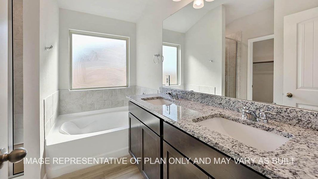 Furnished interior view inside a new home in Southern Pointe, College Station (Image 4). Furnished interior view inside a new home in Southern Pointe, College Station (Image 4).