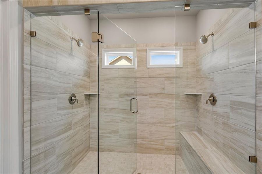 Close-up of interior finishes inside a home in Hidden Fields, Hoschton (Image 18).