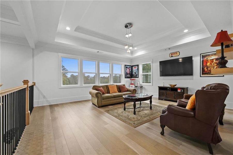 Furnished interior view inside a new home in , Buford (Image 39).