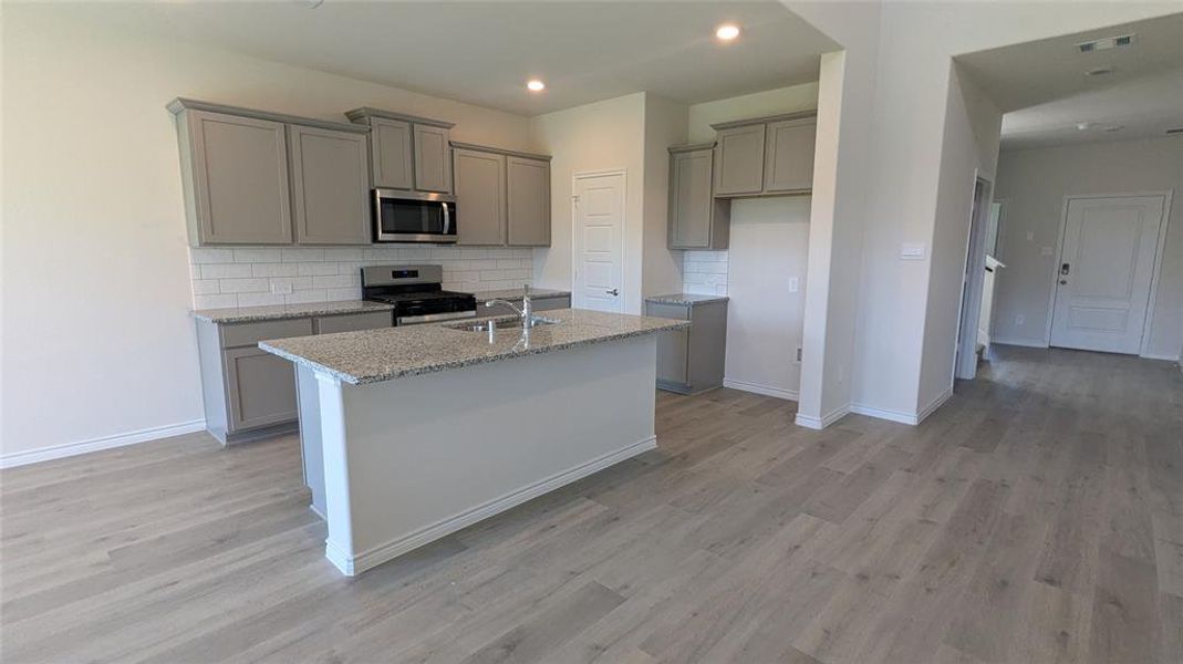 Furnished interior view inside a new home in Trailstone, Caddo Mills (Image 4). Furnished interior view inside a new home in Trailstone, Caddo Mills (Image 4).