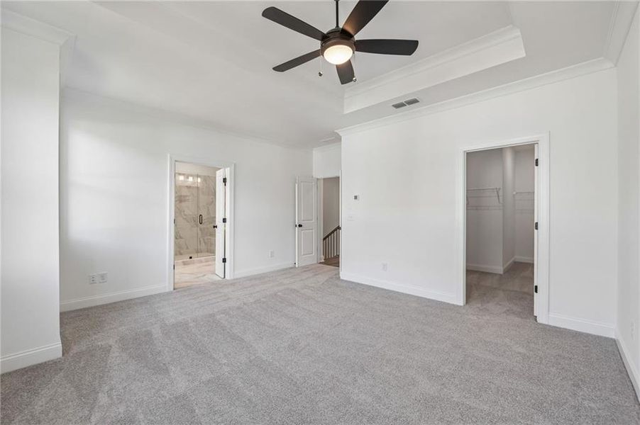 Spacious, unfurnished interior of a new home in Millcroft Townhomes, Buford (Image 23). Spacious, unfurnished interior of a new home in Millcroft Townhomes, Buford (Image 23).