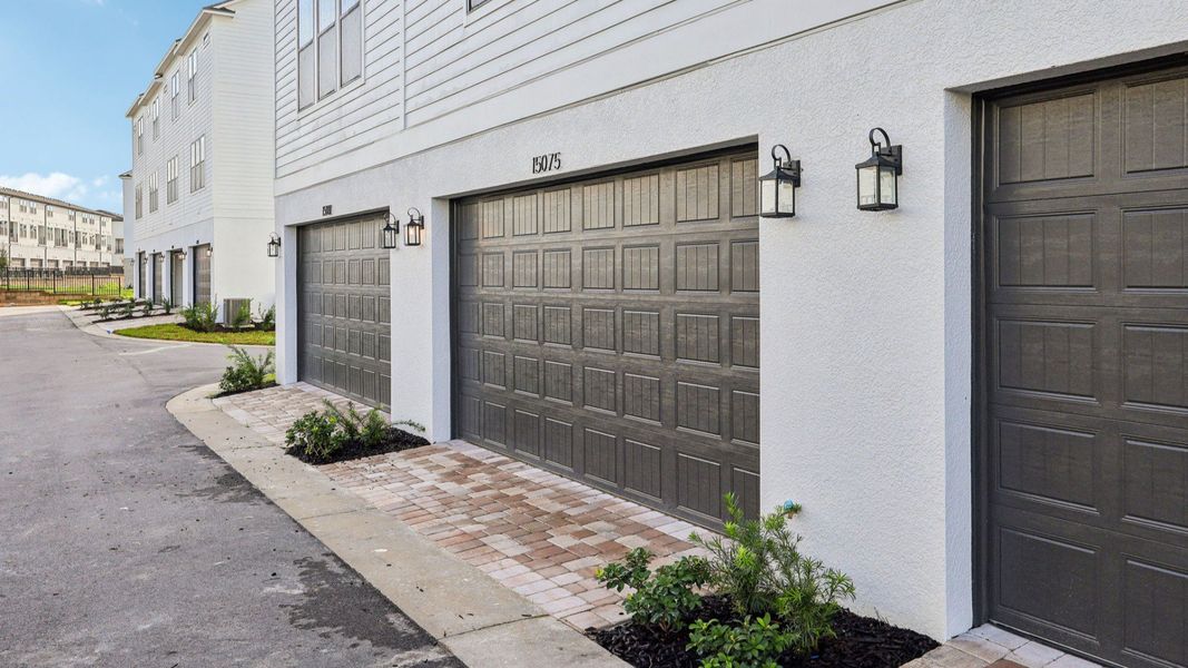 Exterior details and patio area of a home in Parkview at Hamlin, Winter Garden (Image 23). Exterior details and patio area of a home in Parkview at Hamlin, Winter Garden (Image 23).