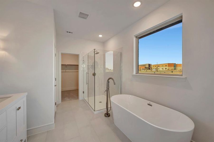 Furnished interior view inside a new home in Timberbrook, Justin (Image 5). Furnished interior view inside a new home in Timberbrook, Justin (Image 5).