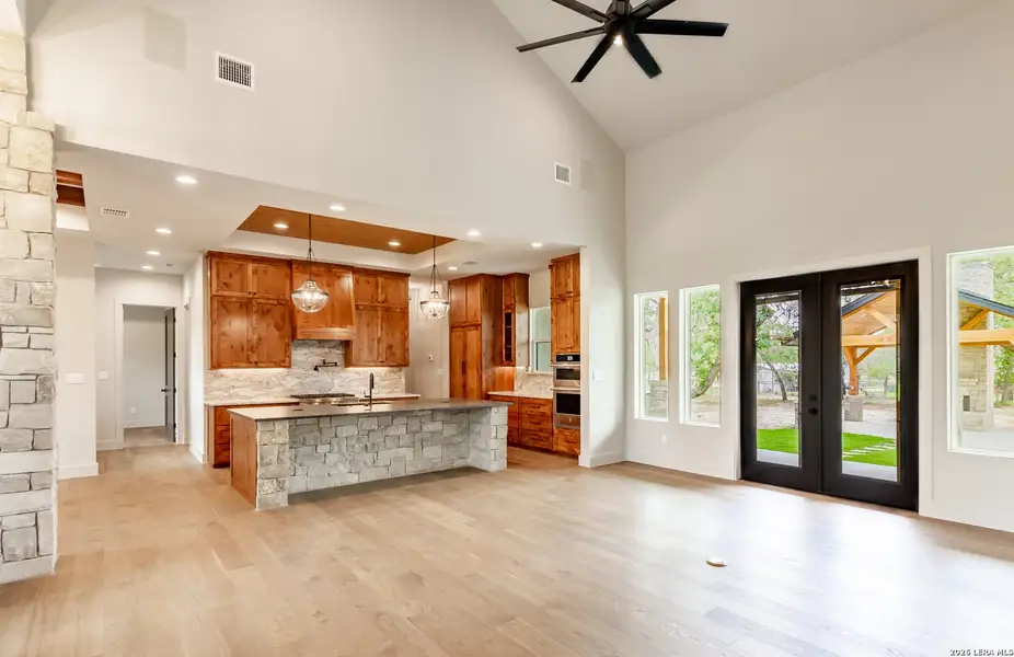Furnished interior view inside a new home in , Bulverde (Image 9).